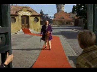 blondebrainpower:  Gene Wilder in Willy Wonka &amp; the Chocolate Factory, 1971