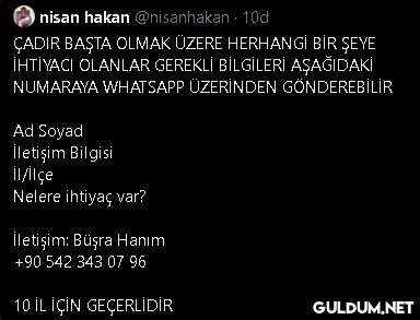 nisan hakan @nisanhakan....