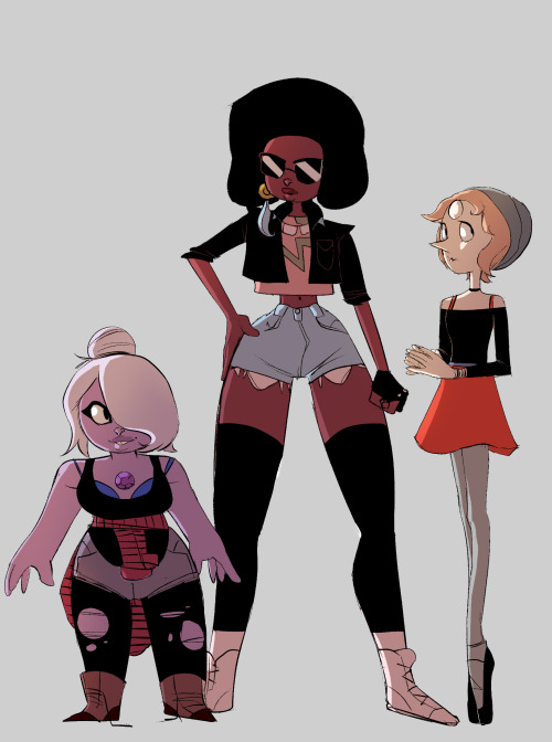 disteal: some grungy crystal gems! 