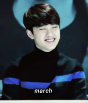 holykyungsoo:  2015- Kyungsoo through the entire year– Thank you for everything~