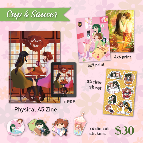 zine-tsuchako:zine-tsuchako: ⭐PRE-ORDERS ARE A GO!⭐Pre-orders for Plum Tea: A Tsuchako Zine are op