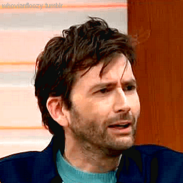 whovianfloozy:  The deliciously tousled David Tennant on Good Morning Britain  