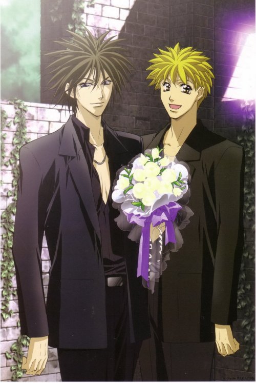 retrolizard:  If we could just take a moment and appreciate that Get Backers had the absolute gayest official art of any series that canonically contains no gay whatsoever 