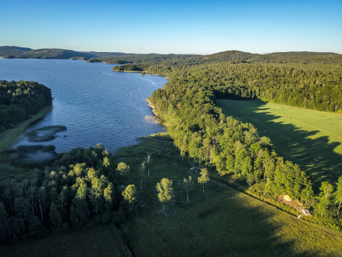 stora hornsjön björkholmens glamping