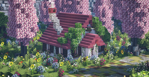 beeswithmoss: little fairy cottage in my fairycore world