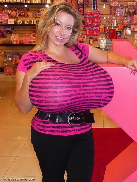 boobjobaddict:  Big tits just dont cut it. You gotta get HUGE tits! Huge silicone