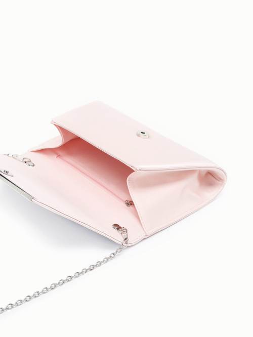 miukie:metal detail clutch bag