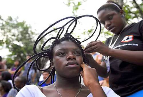 Porn Pics summeroftheblackgirl:  Afro Columbian hairstyles