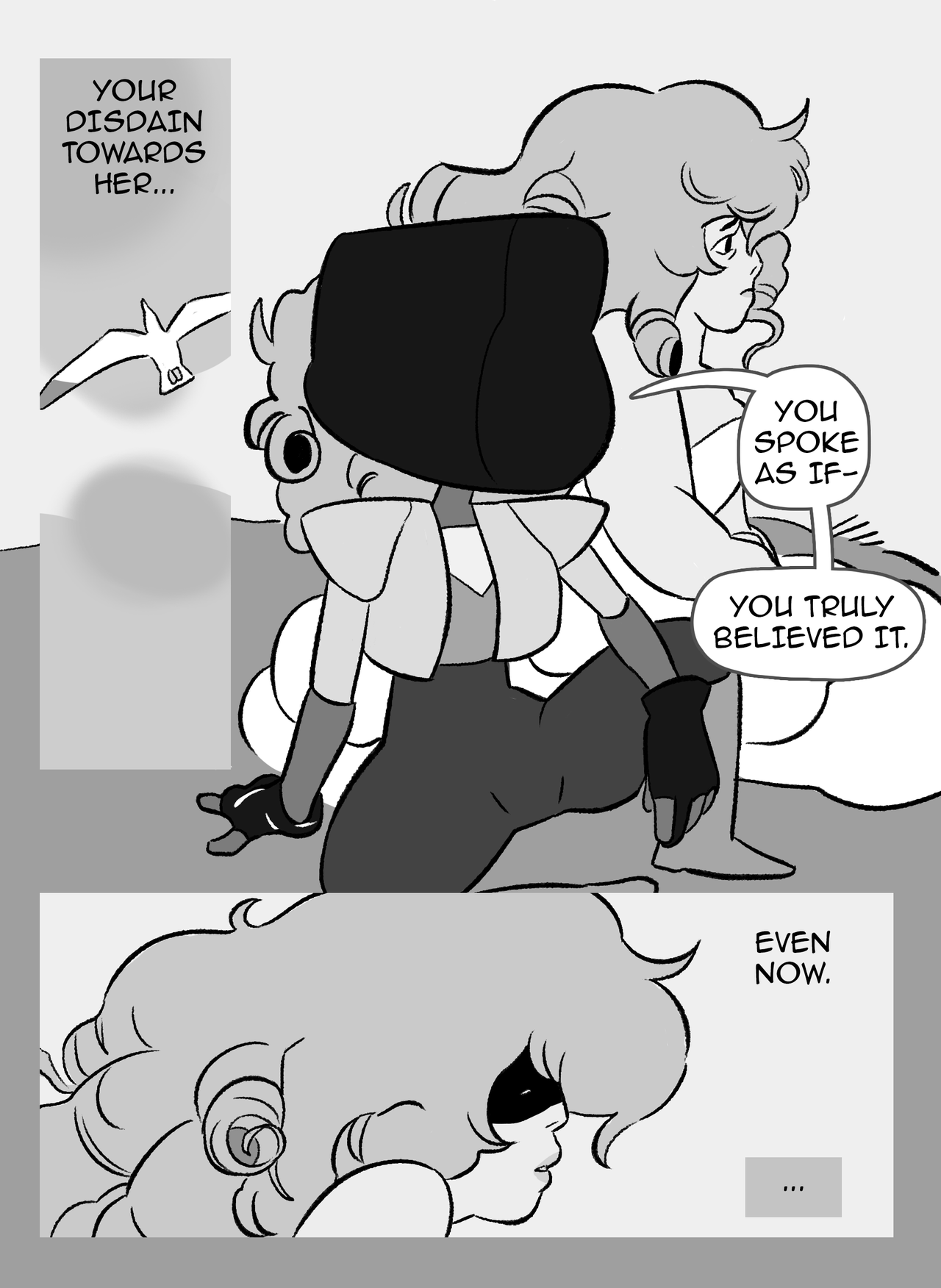 nereamerayo:‘Rose never leaves’ AU snippets: Appreciate yourself