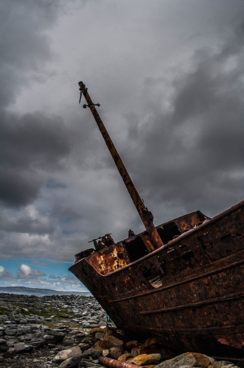 There will be no more journeys at sea but the land will carry usInis Oirr, April 2016