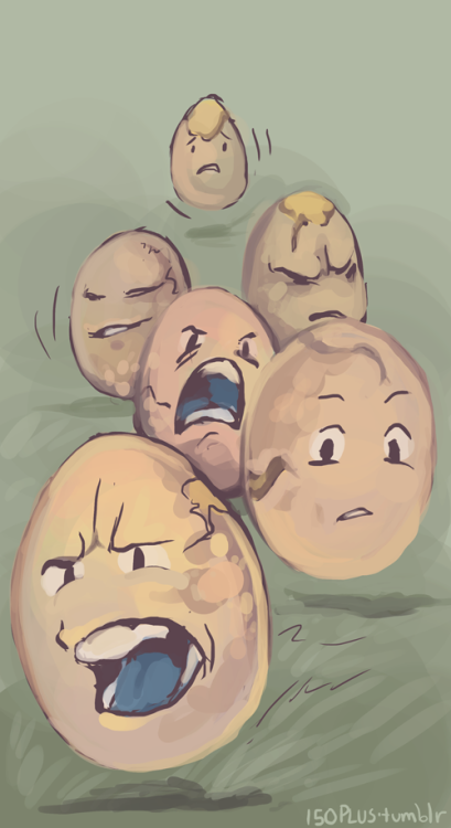 exeggcute gen 1 definitely had the best designs