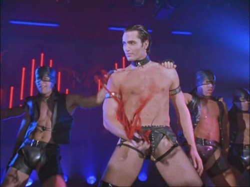 Victor Webster as a Chippendales male stripper