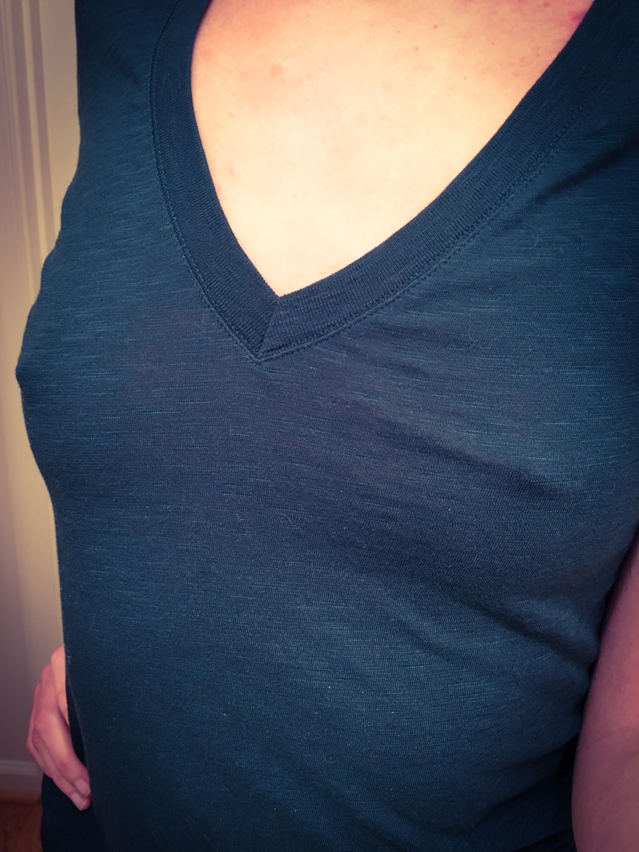 sweet-lo-la:  soccer-mom-marie:  Is it too late for Braless Friday? 😏  Oh, @sweet-lo-la