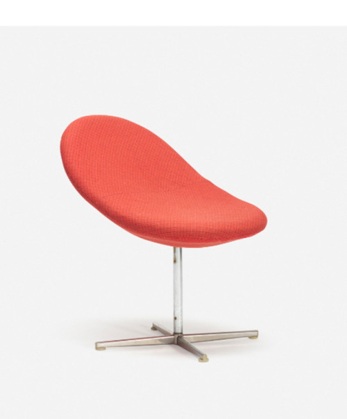 Verner Panton, Easy chair, 1959. Denmark. Via Wright