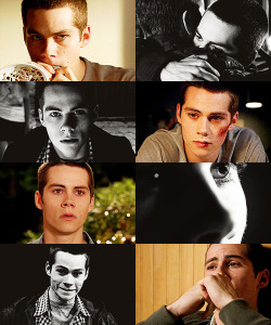   screencap meme; stiles stilinski + up close