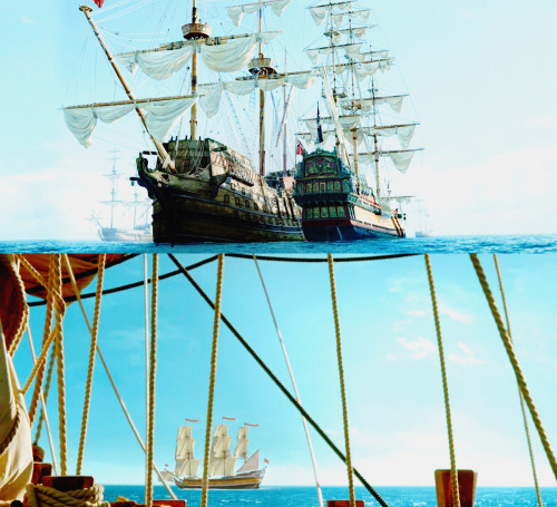 ellelans-graphics:Black Sails Appreciation Post-Ships (part 1).