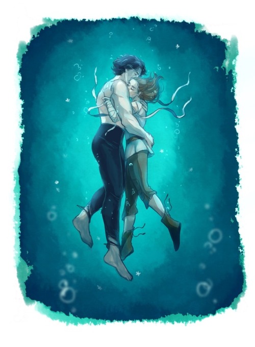 ask9t: He’s alone.All alone. the shape of water AU