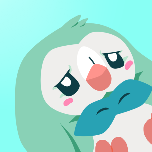 My relatable Rowlet, Mr. Boy!