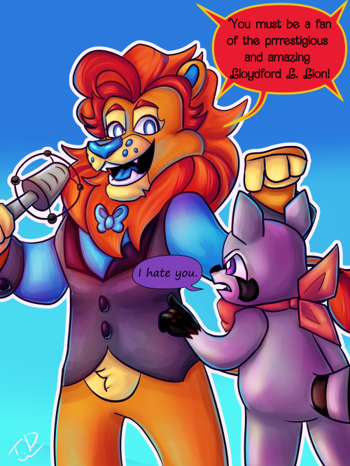 Rambley Just Hating Lloyd Instead Of The Actual Trouble Maker (Salem) Is Just So Funny To Me XD