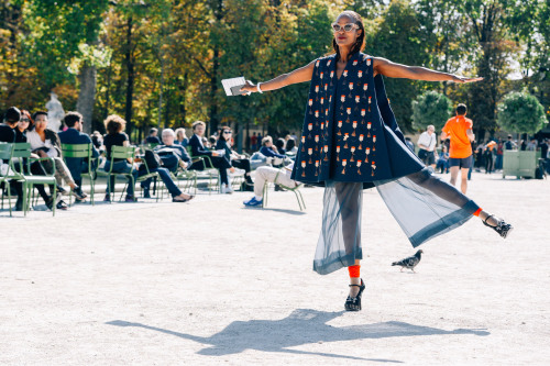 Paris S/S 2015 Fashion Week street style by Tommy Ton