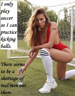 Professormonkeybusiness:  I Would So Let Her Ball-Bust Me! I’d Beg For It! Pay