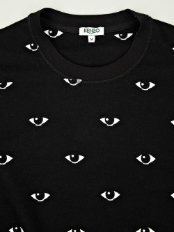 unculturedmag:  Kenzo - Eye print sweat