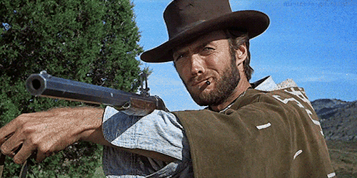 mistress-gif: Clint Eastwood| The Good, the Bad and the Ugly |(1966)