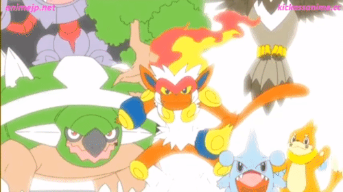 Ash’s Old (and Current) Pokémon Cheering For Pikachu!!!