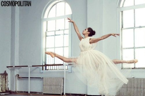 allthedaysordained:Misty Copeland for Cosmopolitan August 2016