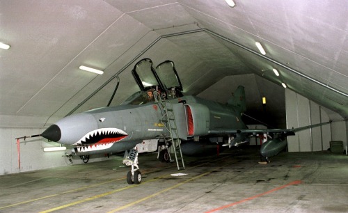 risinginsurgency:  The F-4 Phantom doesn’t get enough love, so here.   Nice heritage flight