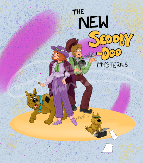 emmikatjohnson:As I’m sure you know, I love 80s Scooby-Doo!  I just wish that they’d updated their d