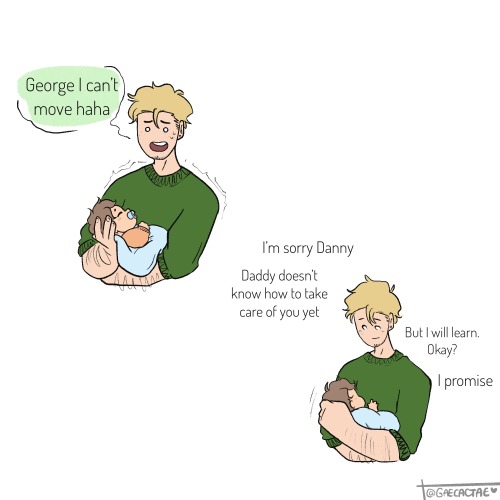 Connecting To THIS Comic, Heres Something A Lot Of People Were Asking For! Meet Danny:) Dnf Baby!