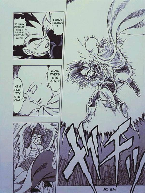 Vegeta versus One Punch Man