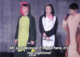 ohhsenshine:  when fans wanted yixing to do MYM’s coreography a second time ©