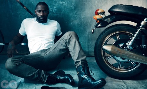 fyeahlilbit2point0:  afro-art-chick:  Idris Elba  //  British GQ  //  March 2013  HOLY SHIT 