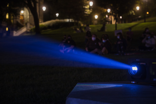 Movie Night. As a part of orientation week, Lehigh After Dark had movie showings on the UC lawn and behind Taylor gym, giving first year students the opportunity to spread out and enjoy time on their new campus.