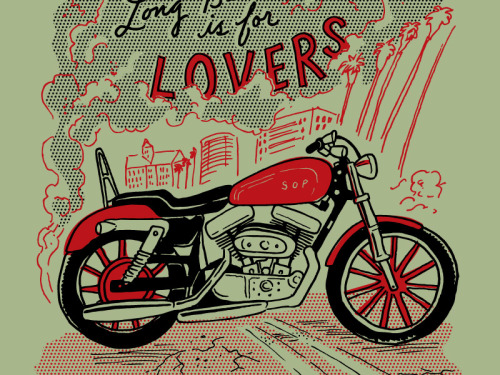 graphicdesignblg: SOP Long Beach is for Lovers Tee by Amy HoodFollow us on Instagram @graphicdesignb