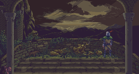 theomeganerd:  Dark Souls Pixel Art by Zedotagger 