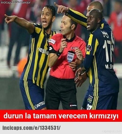 Durun la tamam verecem kırmızıyı