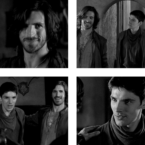 onceandfuture-carstairs:Merlin Meme:♔[5/5] Relationships↪Merlin and Gwaine