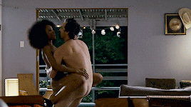 spaceagepimp5293:  tearthatcherryout:Mark Ruffalo &amp; Yaya DaCosta in “The