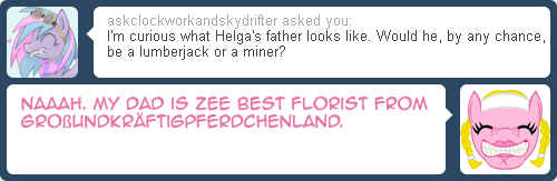 nopony-ask-mclovin:  Wait awesomepa what did you say? 