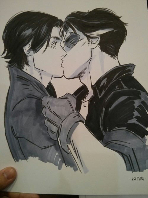 karibuillustrations:I rarely get asked to sketch or draw ships for people at cons, especially non-an