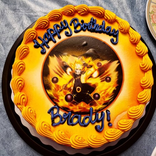 Brady’s birthday cake!!. . #narutohttps://www.instagram.com/p/CLj_lMUnYiM/?igshid=15j6yhcn