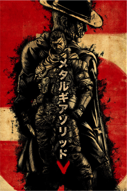 XXX geek-art:  Metal Gear Solid V : The 80’s photo