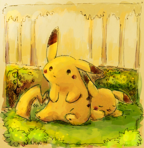 akari026:the day of pikachu