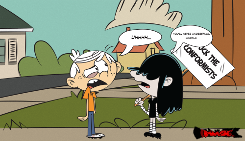 Lincoln and Lucy Loud: Against Society&rsquo;s Rules South Park fans should quickly figure out t