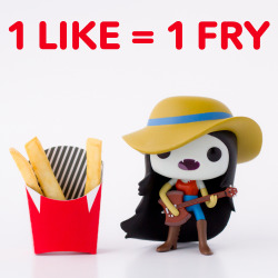 cartoonnetwork:  Marcy needs more fries,