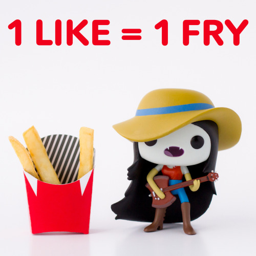 cartoonnetwork:  Marcy needs more fries, please help! 