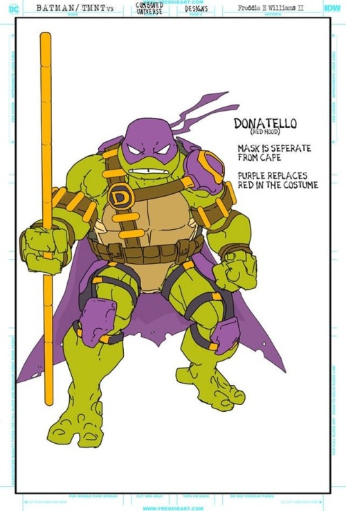 Batman/TMNT III James Tynion Shares New Freddie Williams Art.